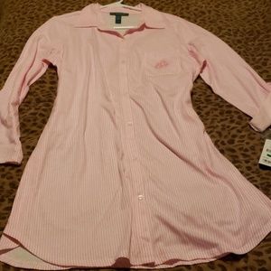 NWOT Classic Lauren Ralph Lauren sleepshirt